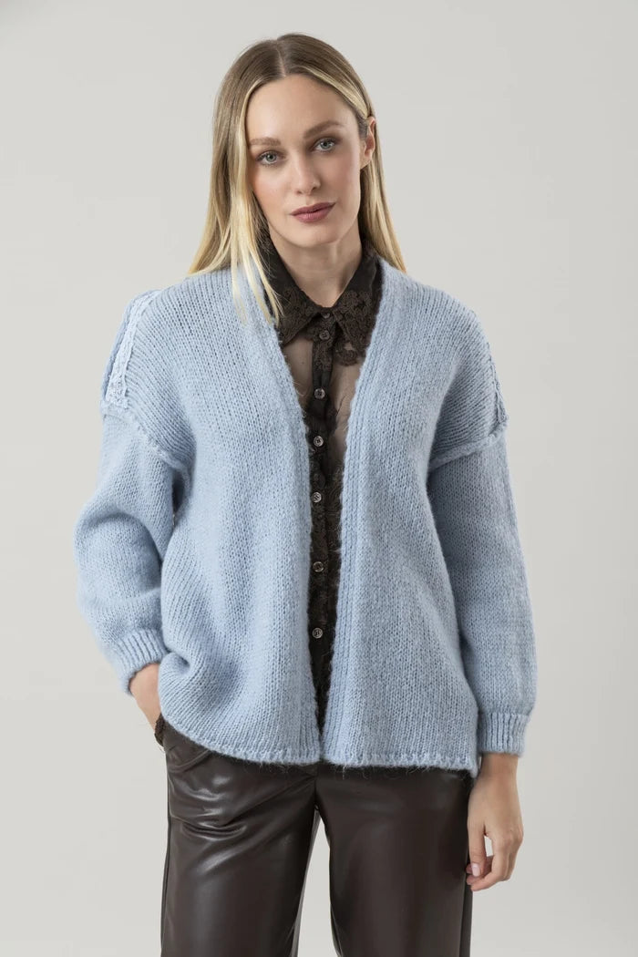 CARDIGAN CORTO CAMDEN BASIC/CORINZIO - CHEZ MOI