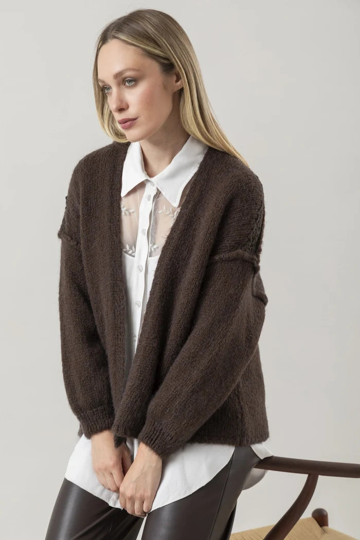 CARDIGAN CORTO CAMDEN BASIC/CORINZIO - CHEZ MOI