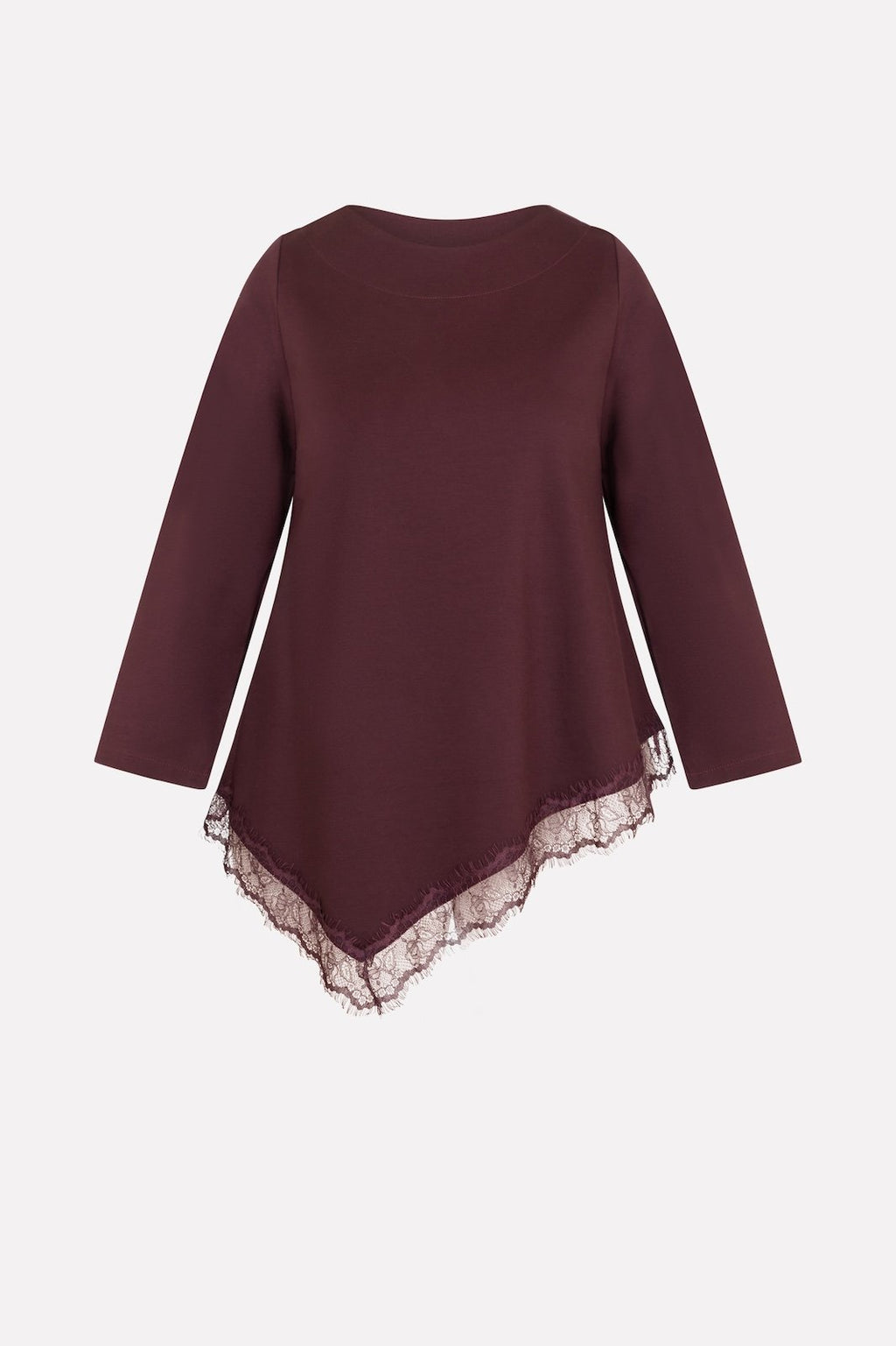 ASYMMETRISCHE BLUSE MIT SPITZE - MORE BY SISTE'S