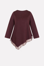 ASYMMETRISCHE BLUSE MIT SPITZE - MORE BY SISTE'S