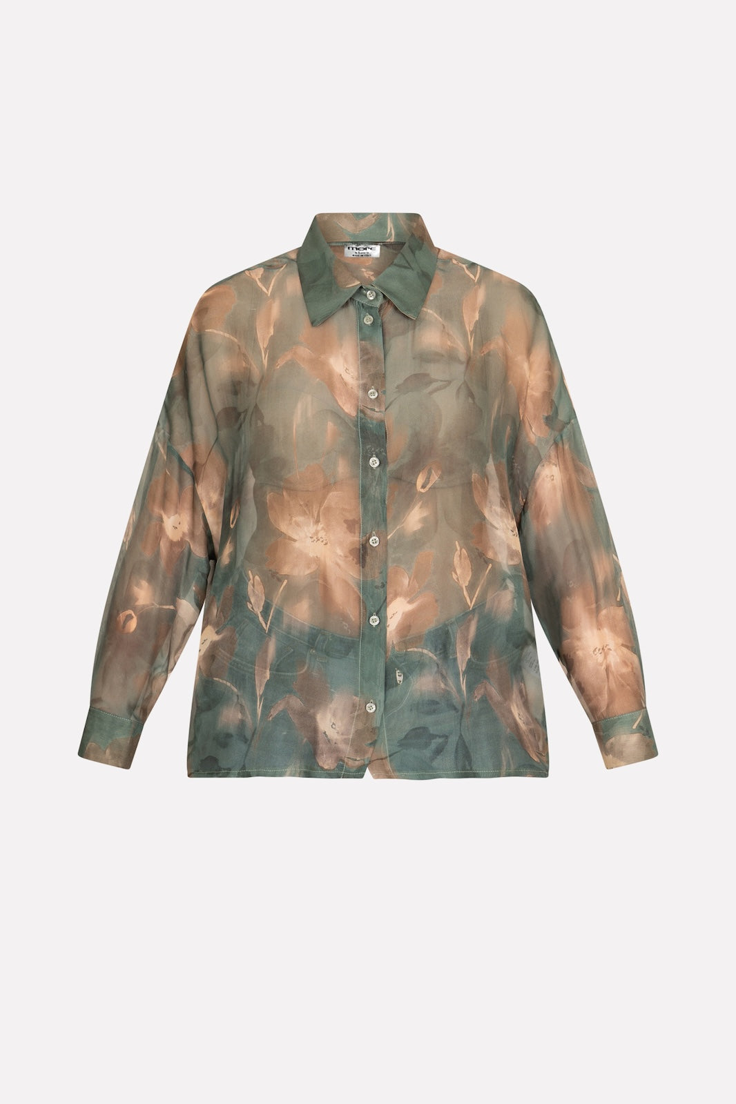 CAMICIA CHIFFON FANTASIA FIORI - MORE BY SISTE'S