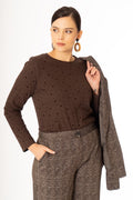 PANTALONE CHECK CON RISVOLTO - MORE BY SISTE'S