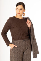 PANTALONE CHECK CON RISVOLTO - MORE BY SISTE'S