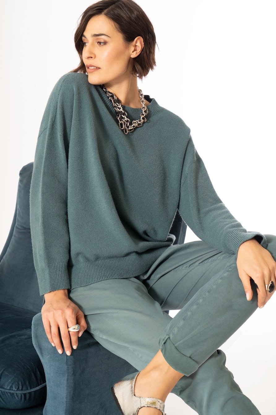 MAGLIA SCOLLO V - MORE BY SISTE'S