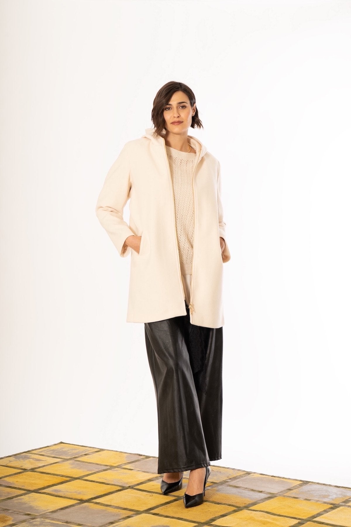 CAPPOTTO ZIP E CAPPUCCIO - MORE BY SISTE'S