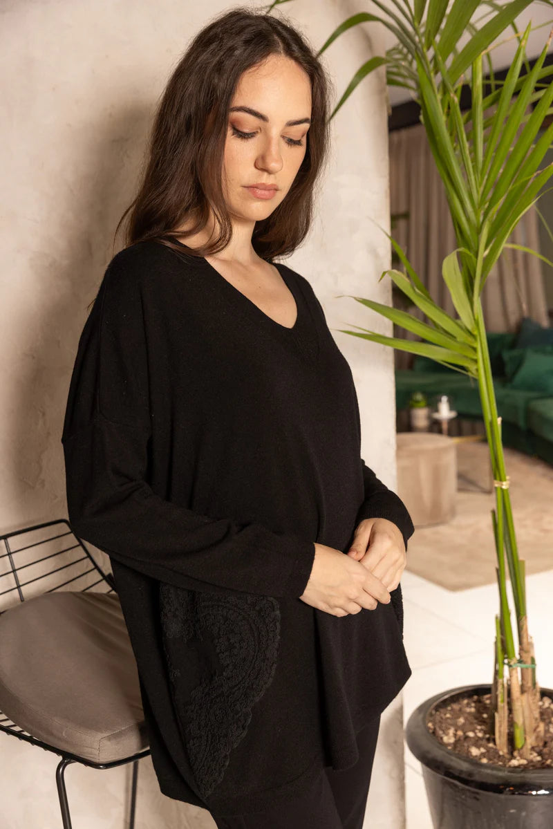 BLUSA OVER BIRDIE CORINZIO - CHEZ MOI