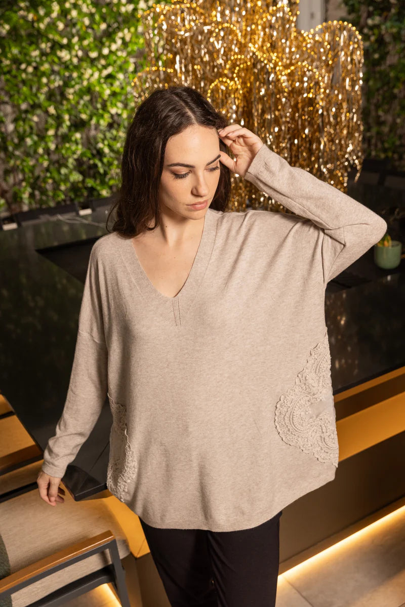 BLUSA OVER BIRDIE CORINZIO - CHEZ MOI