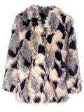 GIACCA PATCHED FAUX FUR - AYFEE