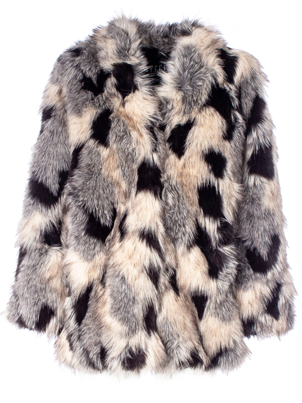 GIACCA PATCHED FAUX FUR - AYFEE
