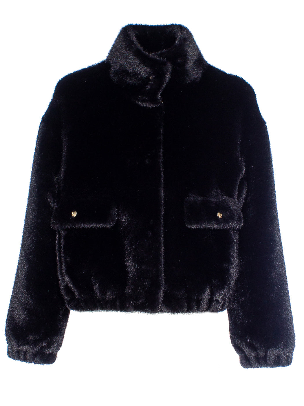 GIACCA CON TASCINE FAUX FUR FAKE MINK - AYFEE