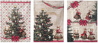 SET TRE CANOVACI NATALIZI + BORSA SHOPPER - BLANC MARICLO'