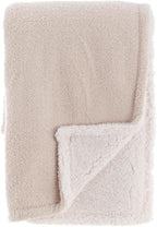 PLAID SHERPA- BLANC MARICLO'