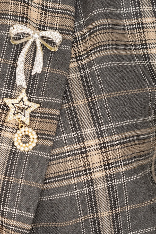 GIACCA CHECK - MORE BY SISTE'S