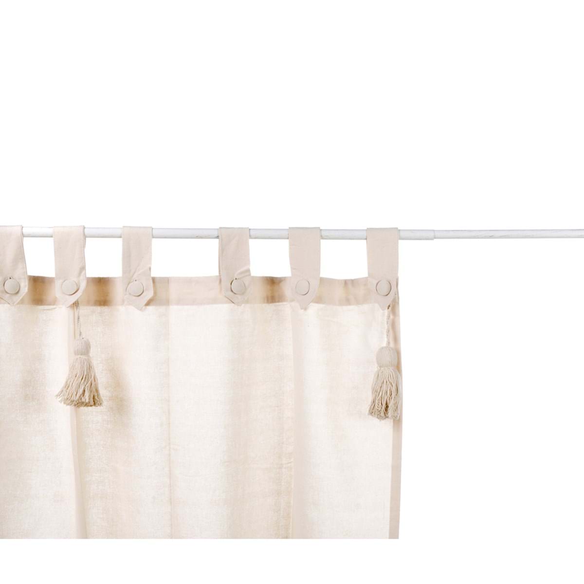 TENDA CON PASSANTI E EMBRASSE - BLANC MARICLO'