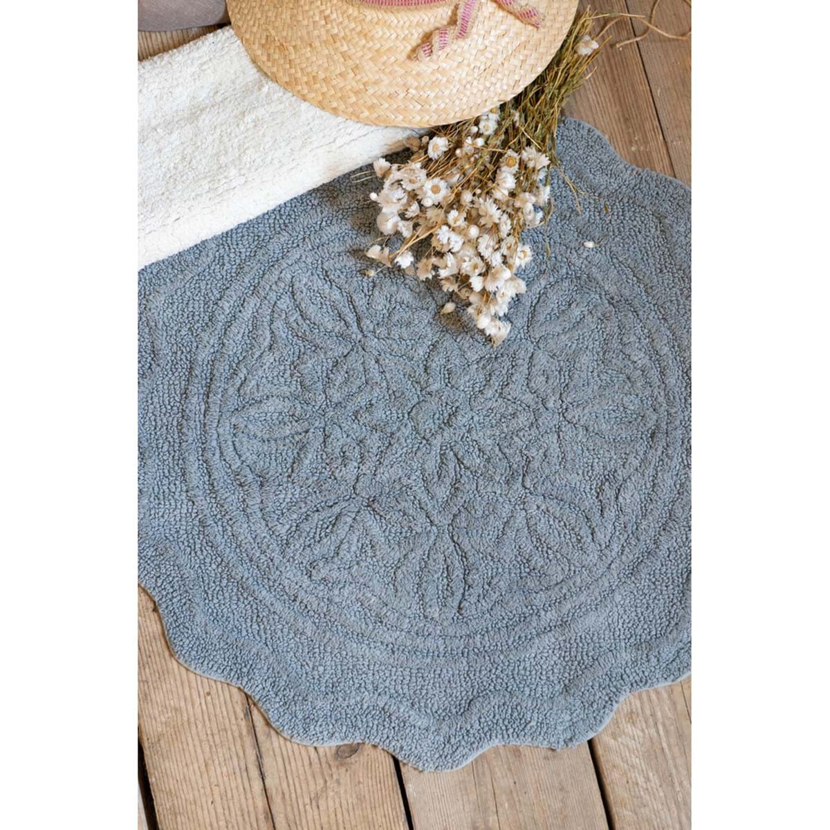 TAPPETO JACQUARD - BLANC MARICLO'