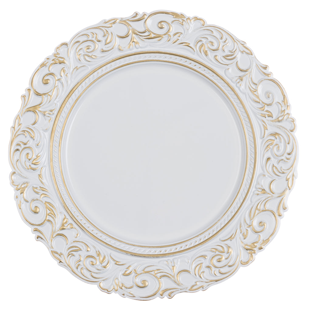 SOTTO PIATTO DECORATIVO - BLANC MARICLO'