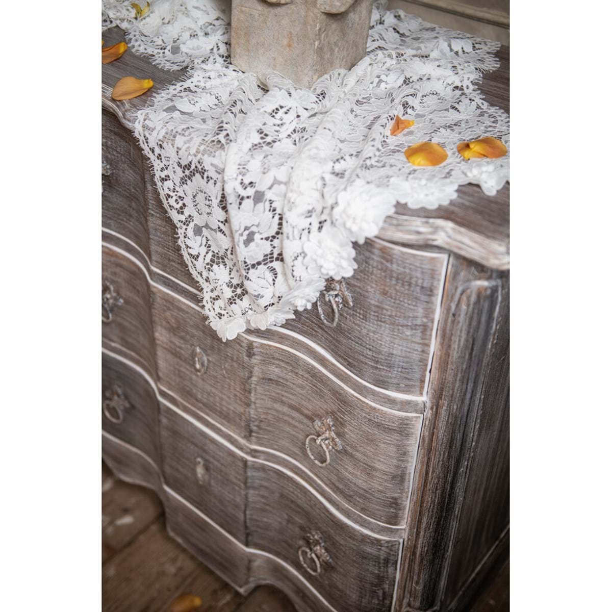 RUNNER STOLA  - BLANC MARICLO'