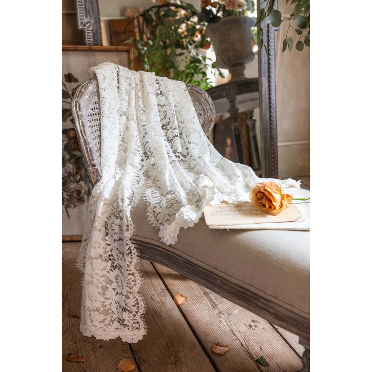 RUNNER STOLA  - BLANC MARICLO'