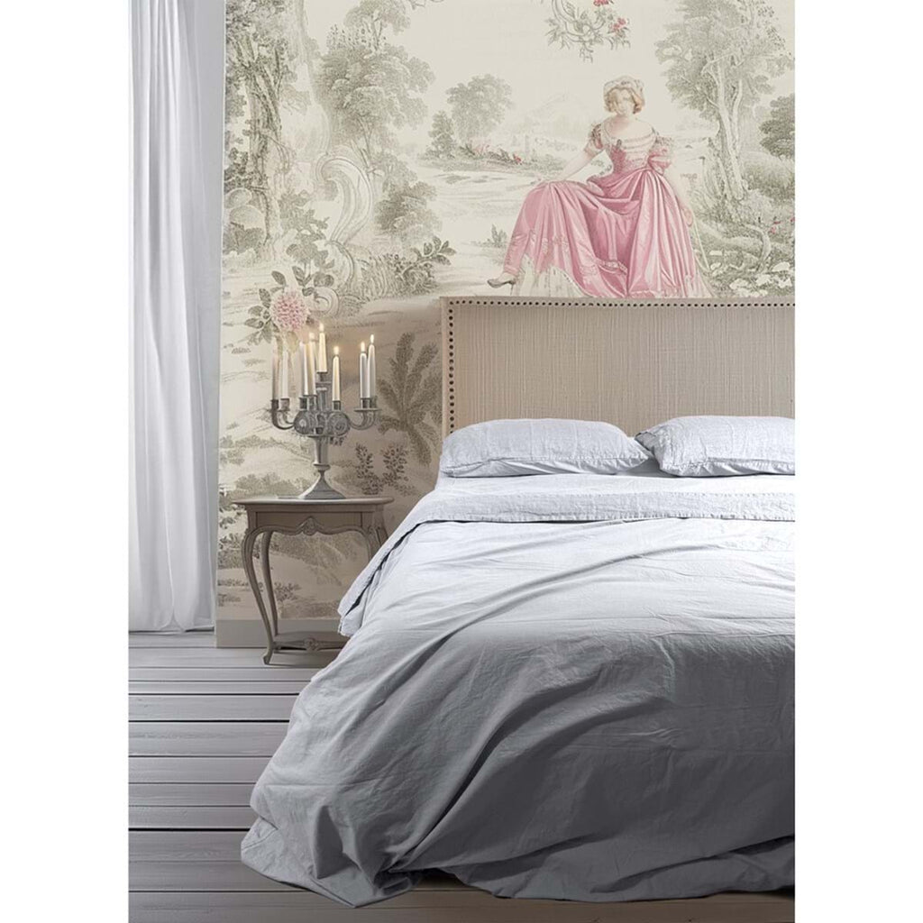COMPLETO LETTO BALZA LINO  -  BLANC MARICLO'