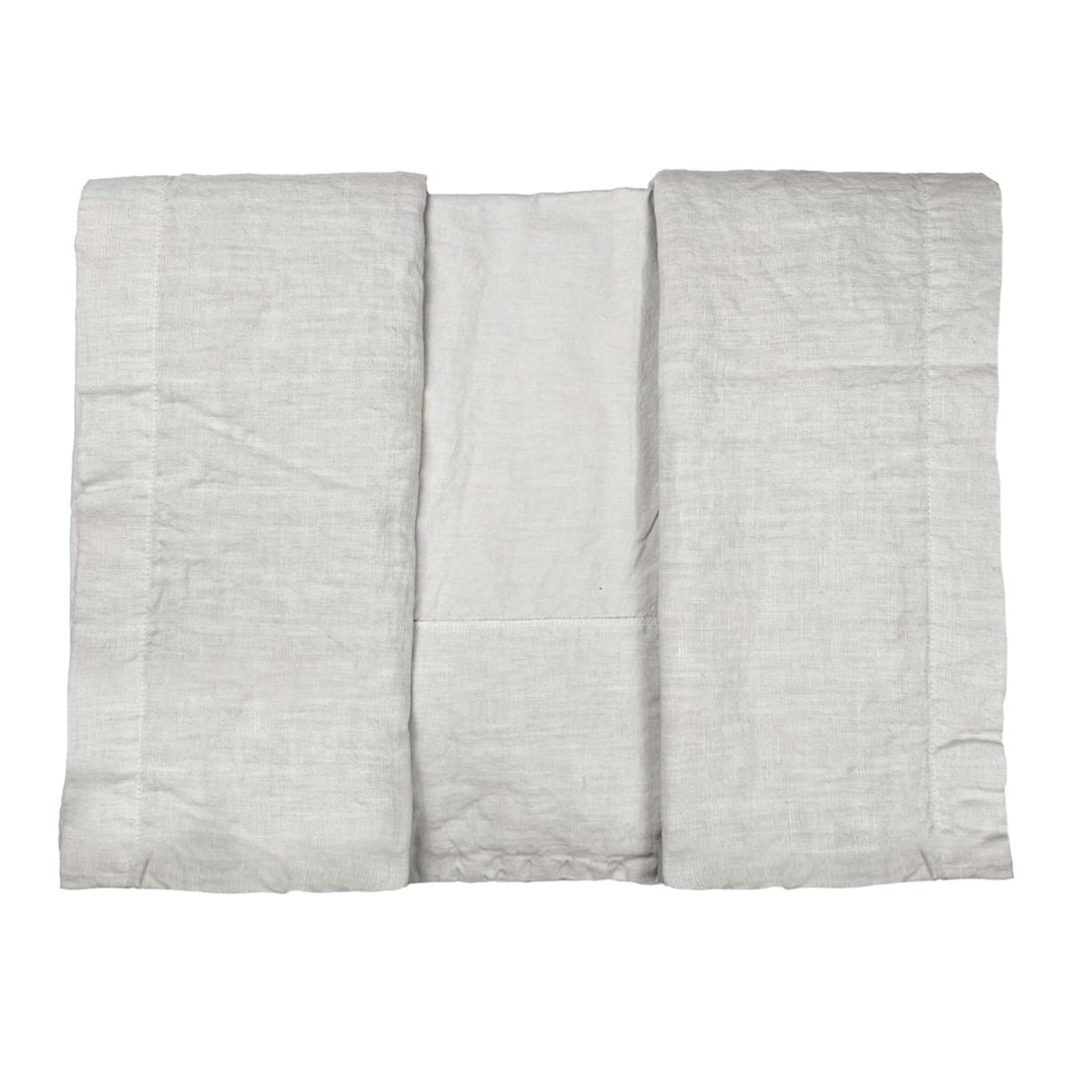 COMPLETO LETTO BALZA LINO  -  BLANC MARICLO'
