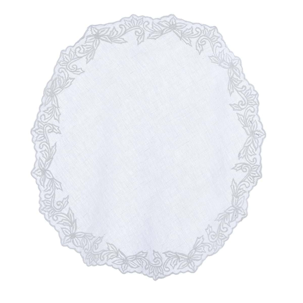 TOVAGLIETTA RICAMATA - BLANC MARICLO'