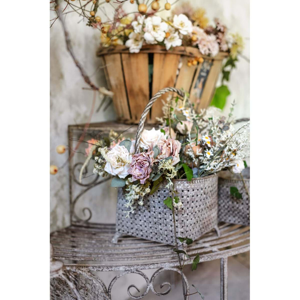 DECORO FLOREALE ASS. - BLANC MARICLO'
