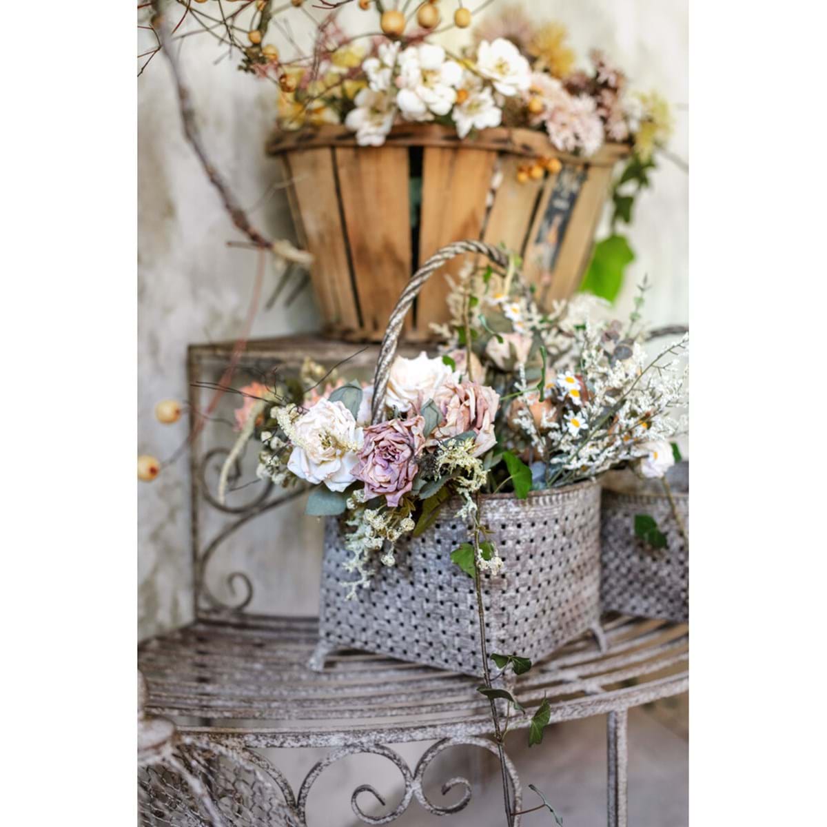DECORO FLOREALE ASS. - BLANC MARICLO'