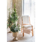 TRAPUNTA CON FRANGE - BLANC MARICLO'