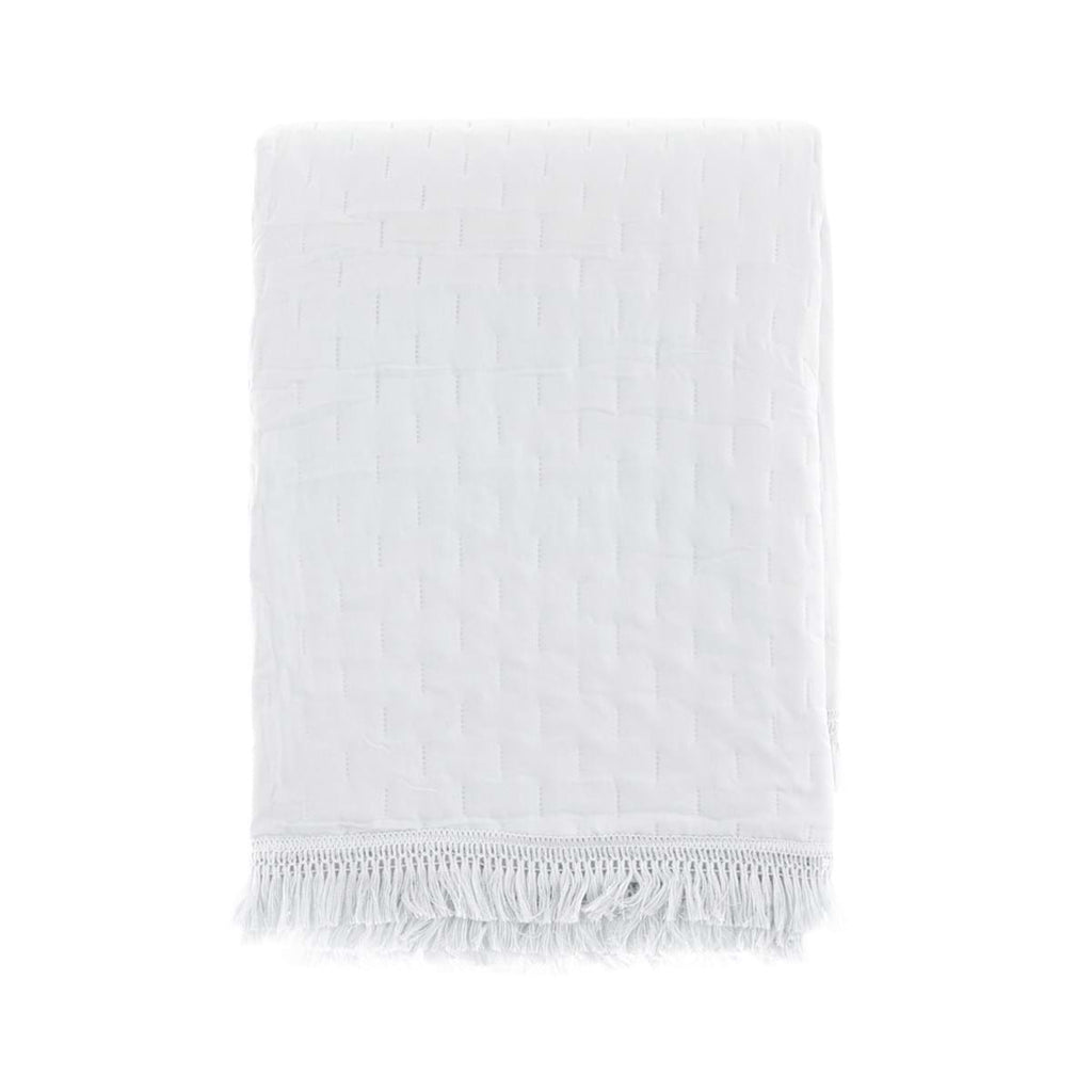 TRAPUNTA CON FRANGE - BLANC MARICLO'
