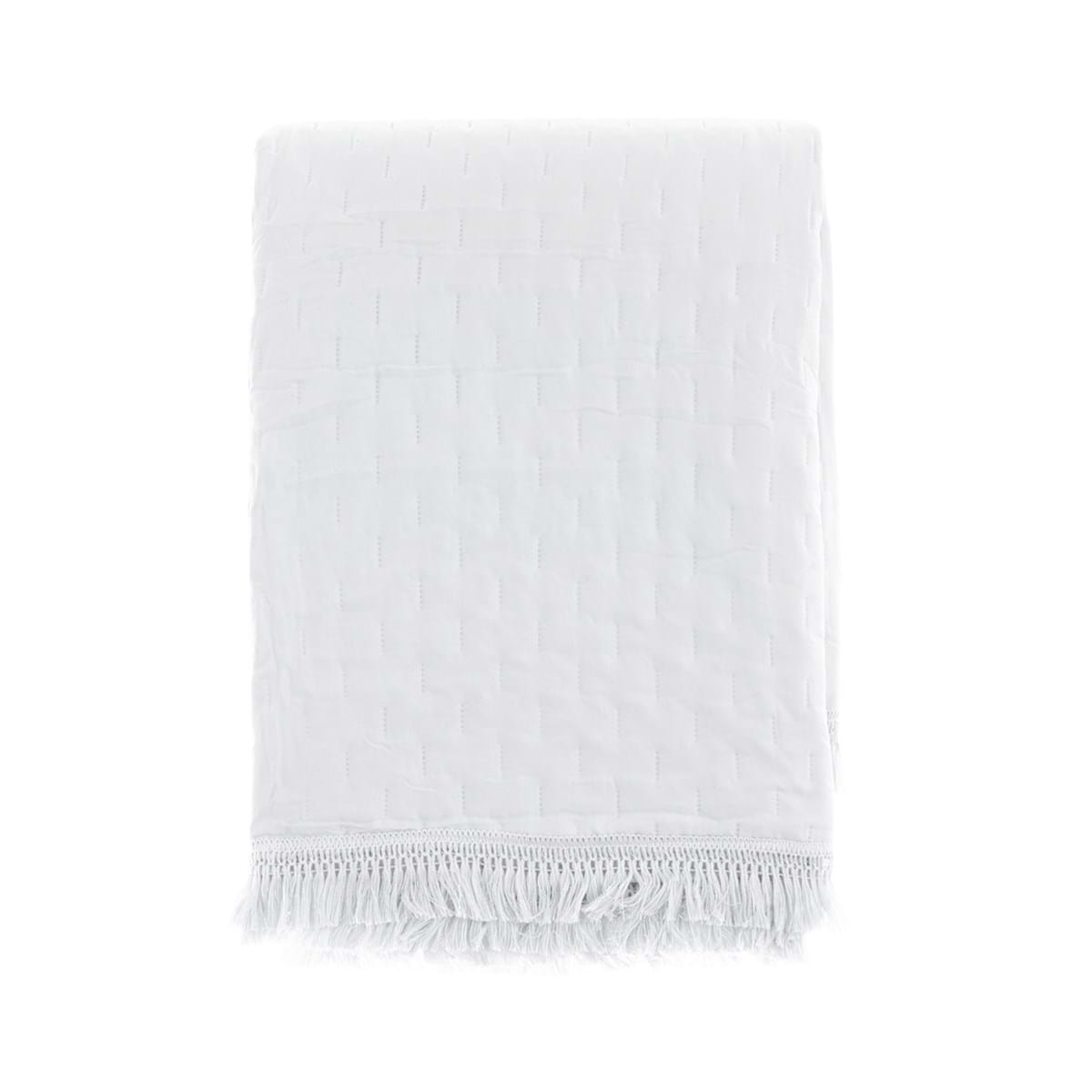 TRAPUNTA CON FRANGE - BLANC MARICLO'