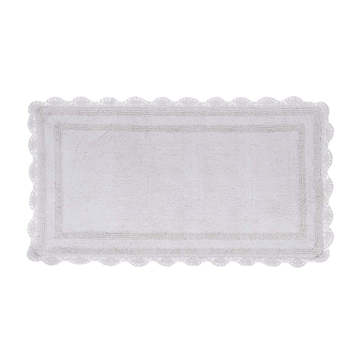 TAPPETO CON CROCHET - BLANC MARICLO'