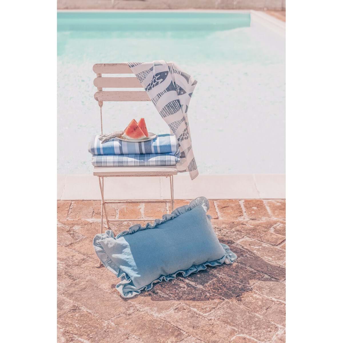 PICCOLA SHOPPER CON 3 CANOVACCI - BLANC MARICLO'