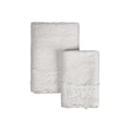 COPPIA ASCIUGAMANI CON PIZZO  -  BLANC MARICLO'