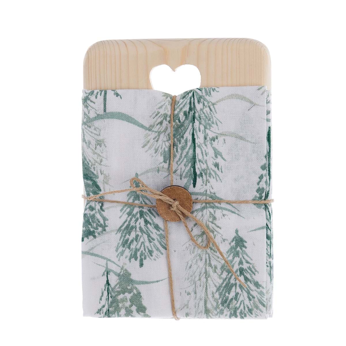 CANOVACCIO CON DECORO IN LEGNO - BLANC MARICLO'