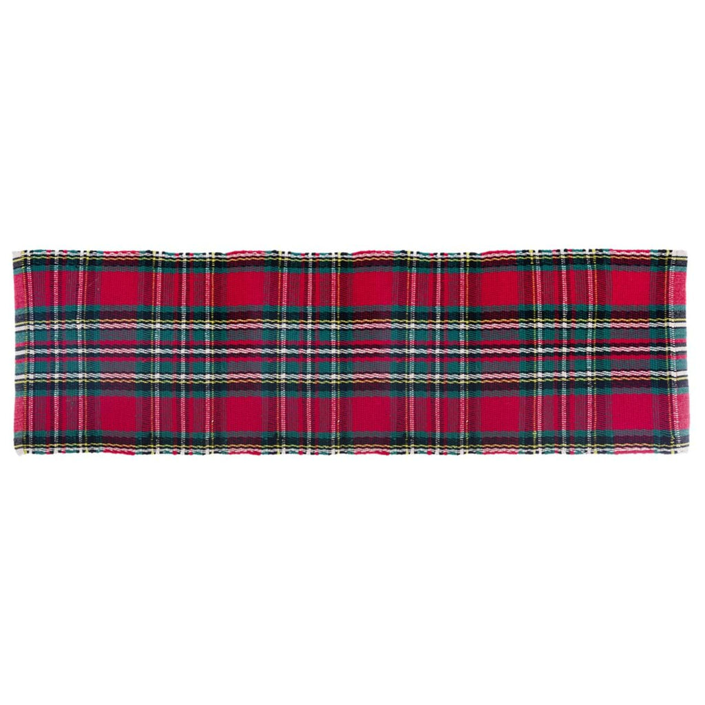 TARTAN PATTERN RUG - BLANC MARICLO'