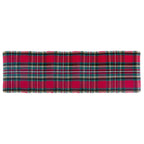 TARTAN PATTERN RUG - BLANC MARICLO'