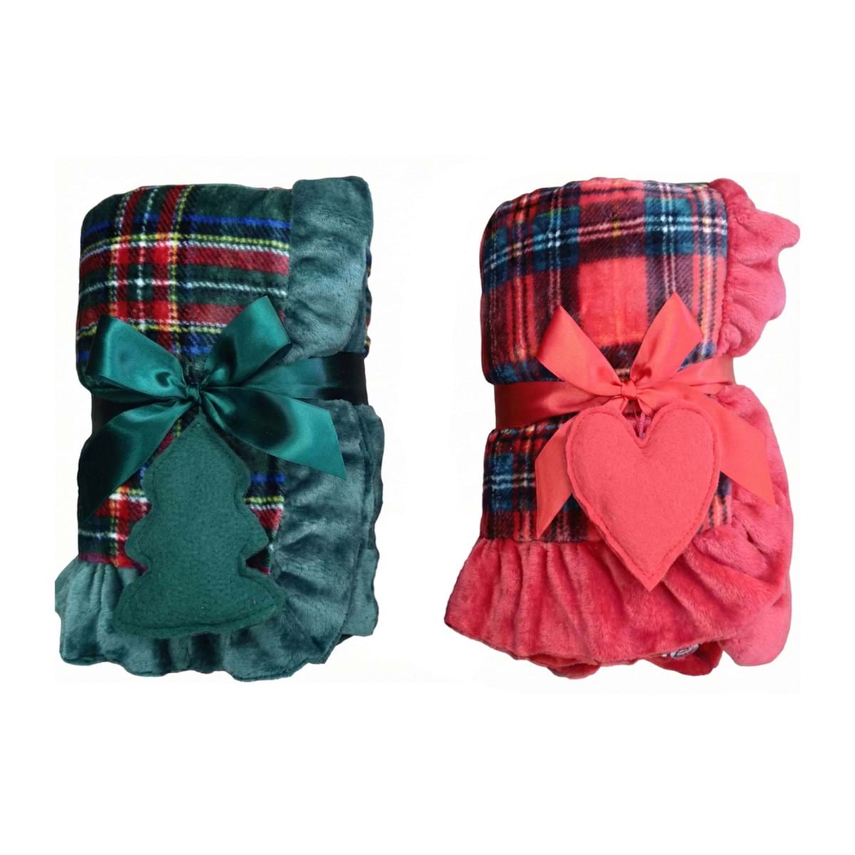 PLAID FANTASIA CON GALA - BLANC MARICLO'