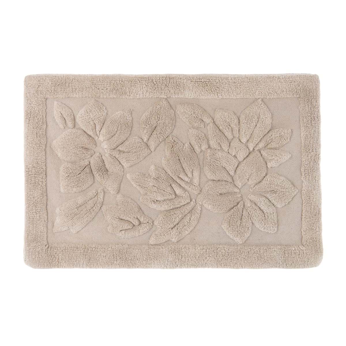 TAPPETO CON FIORI - BLANC MARICLO'