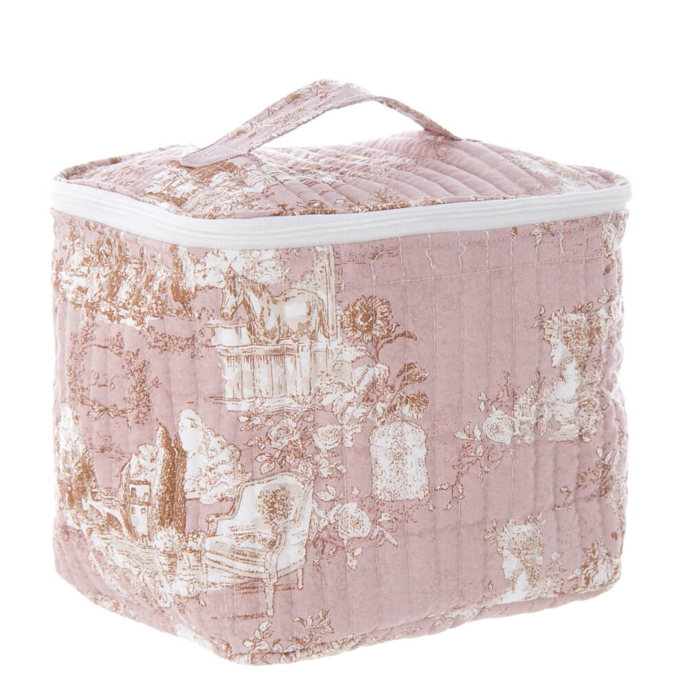 VANITY CASE BUCOLICO CON MANICO - BLANC MARICLO'