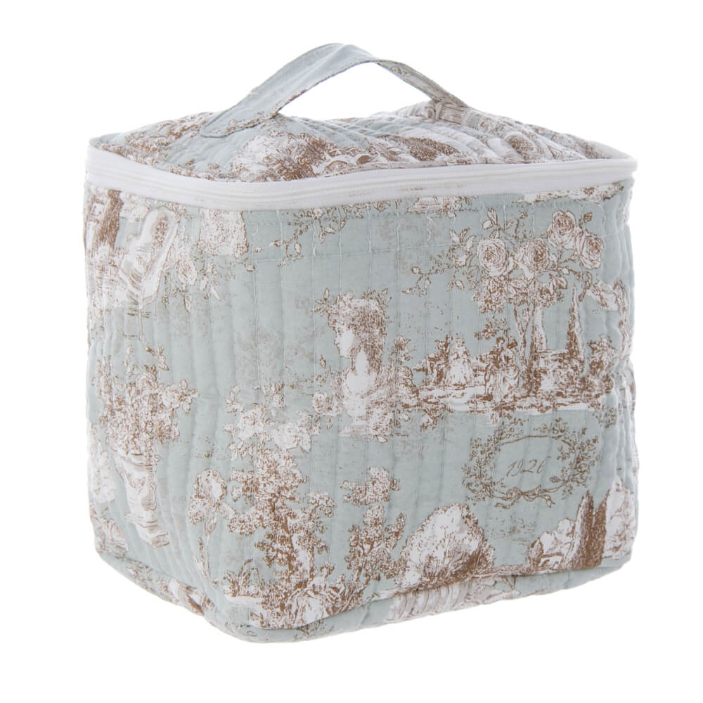 VANITY CASE BUCOLICO CON MANICO - BLANC MARICLO'