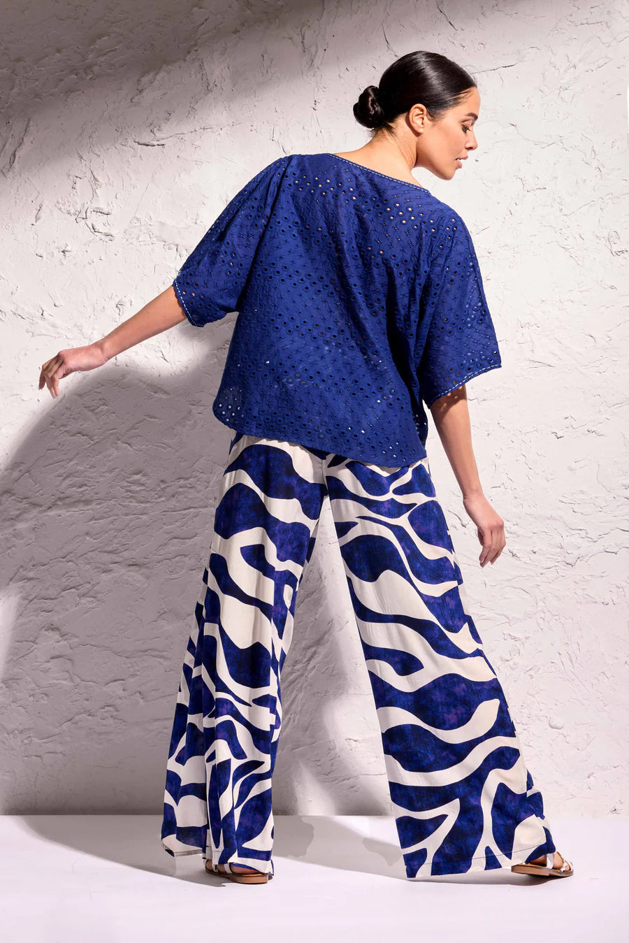 BLUSA A MANICHE CORTE EXILIA - DAVID