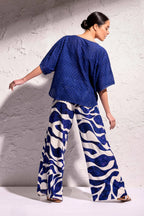 BLUSA A MANICHE CORTE EXILIA - DAVID