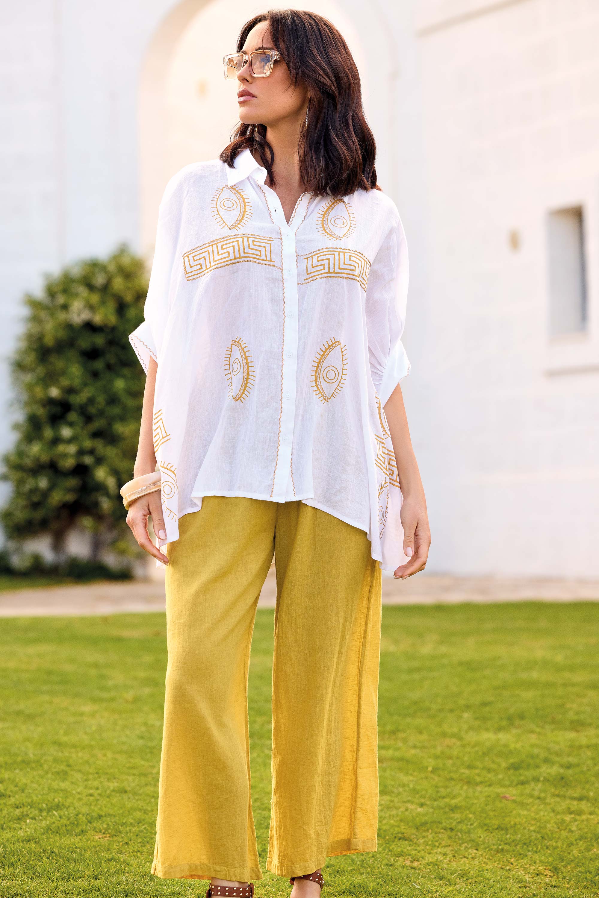 CAMICIA ZELIA BIANCA - DAVID