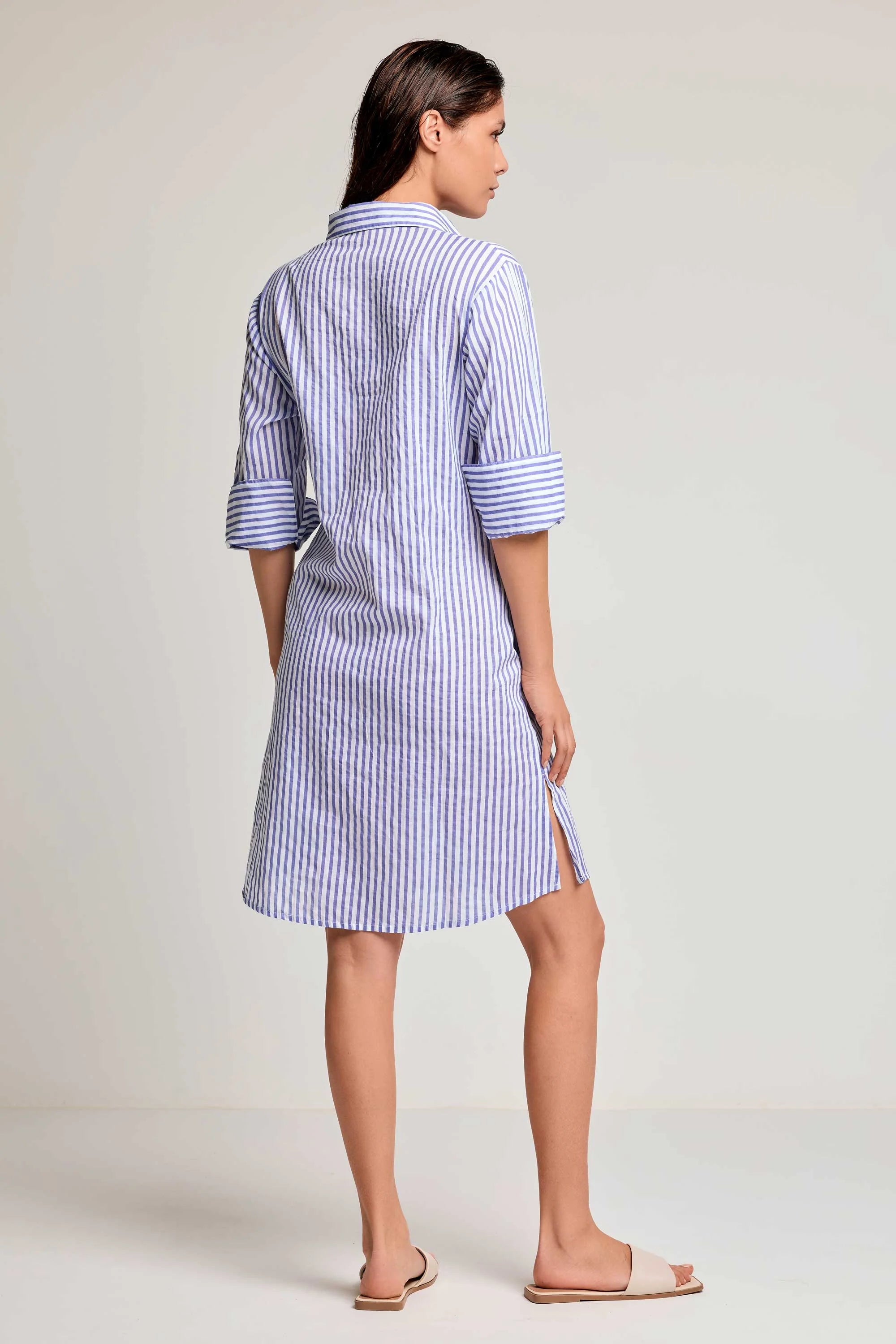 ABITO CAMICIA A RIGHE AGNESE - DAVID