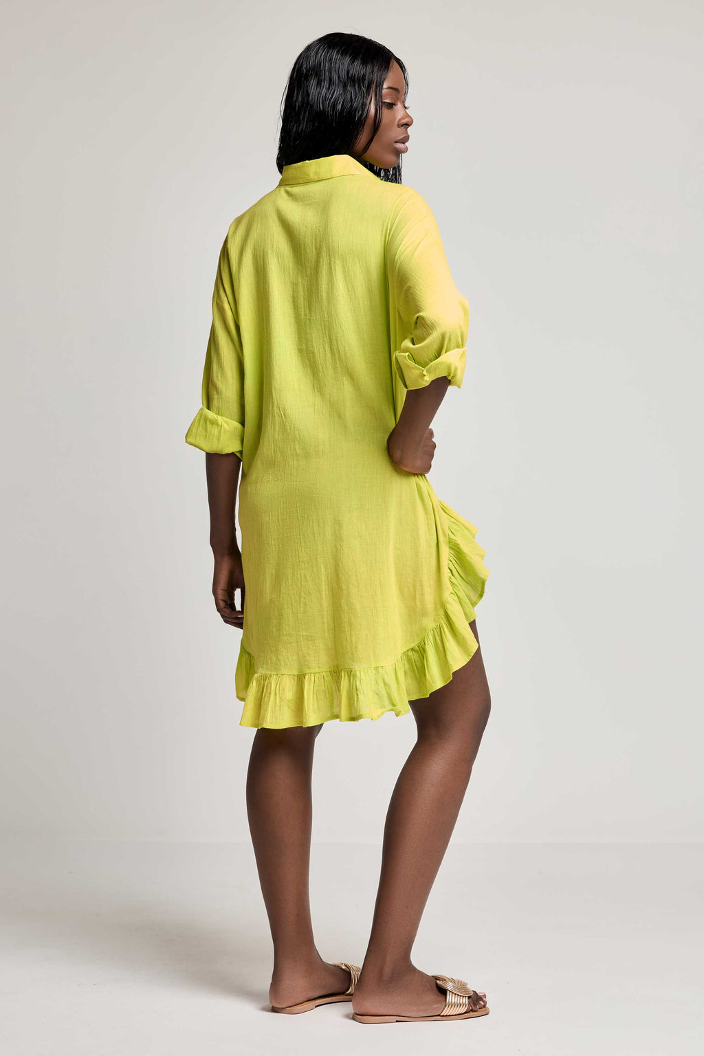 ABITO CAMICIA EMILY LIME - DAVID