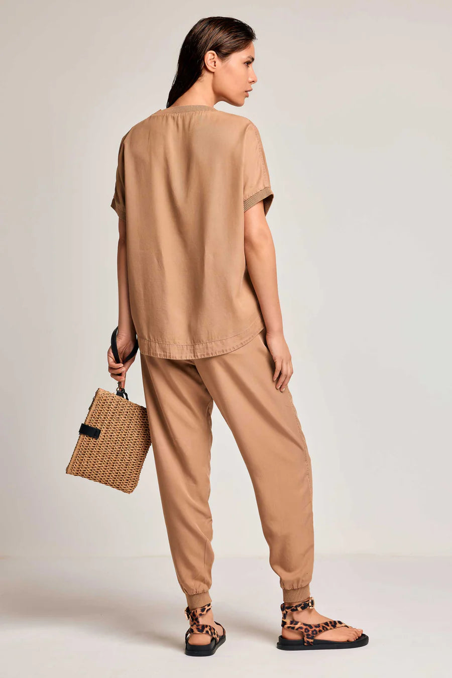 POCHETTE CAMELIA NATURALE - DAVID