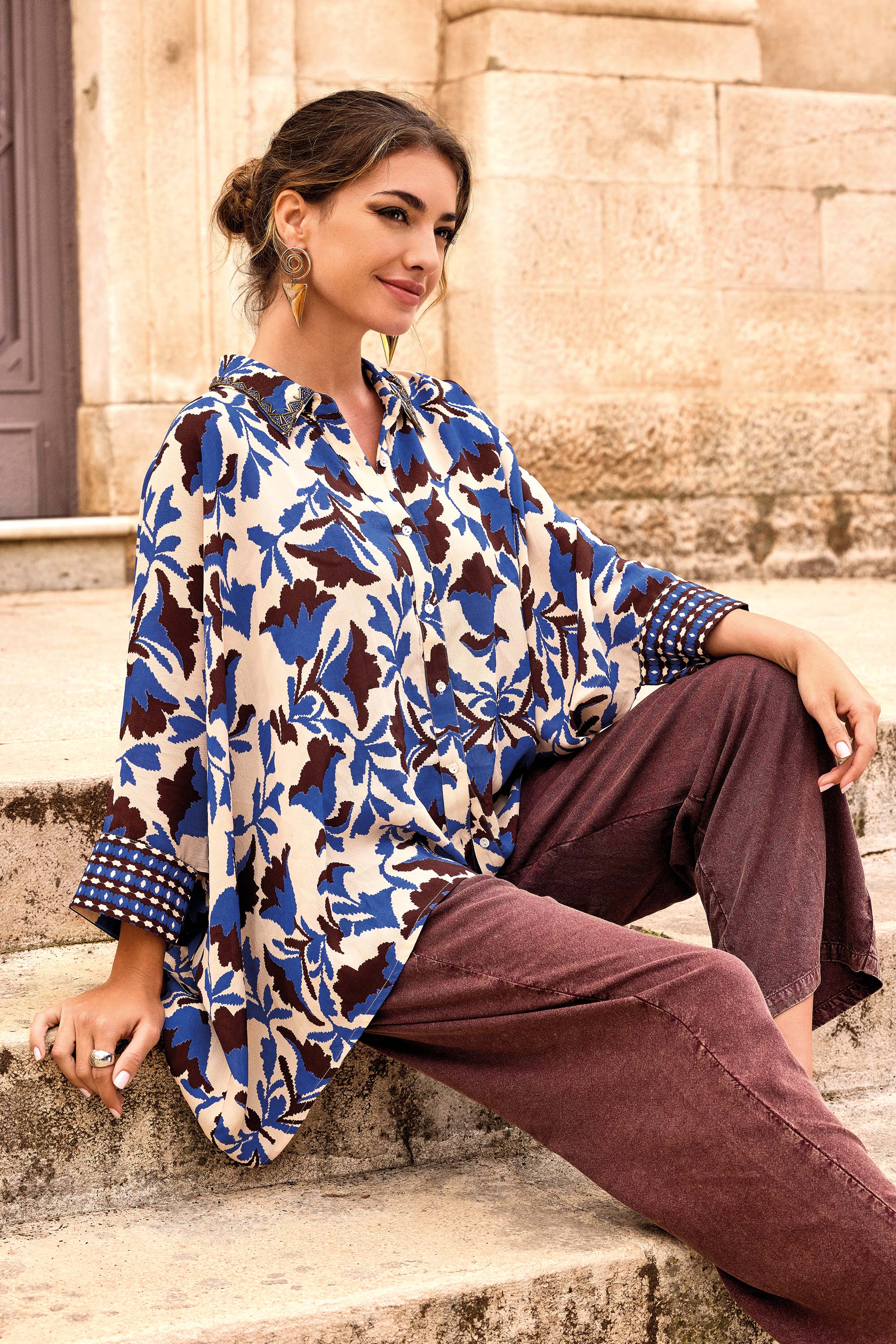 CAMICIA OVERSIZE SUSANNE - DAVID