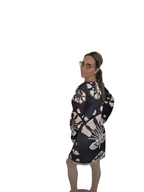 VESTITO CORTO CON STAMPA  -  NKN