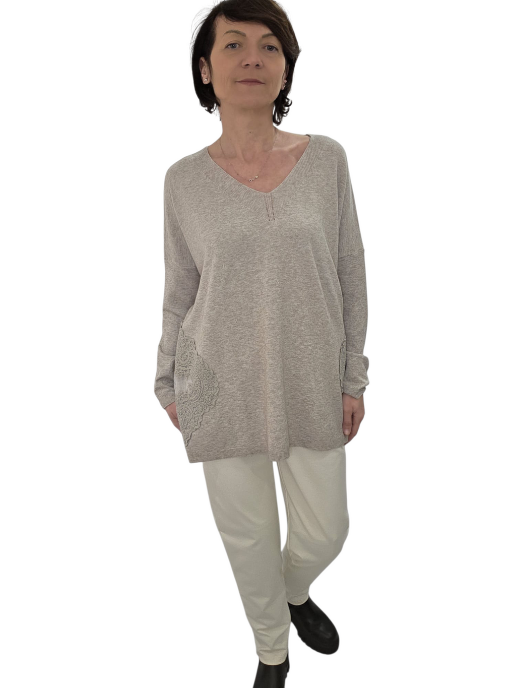 BLUSA OVER BIRDIE CORINZIO - CHEZ MOI