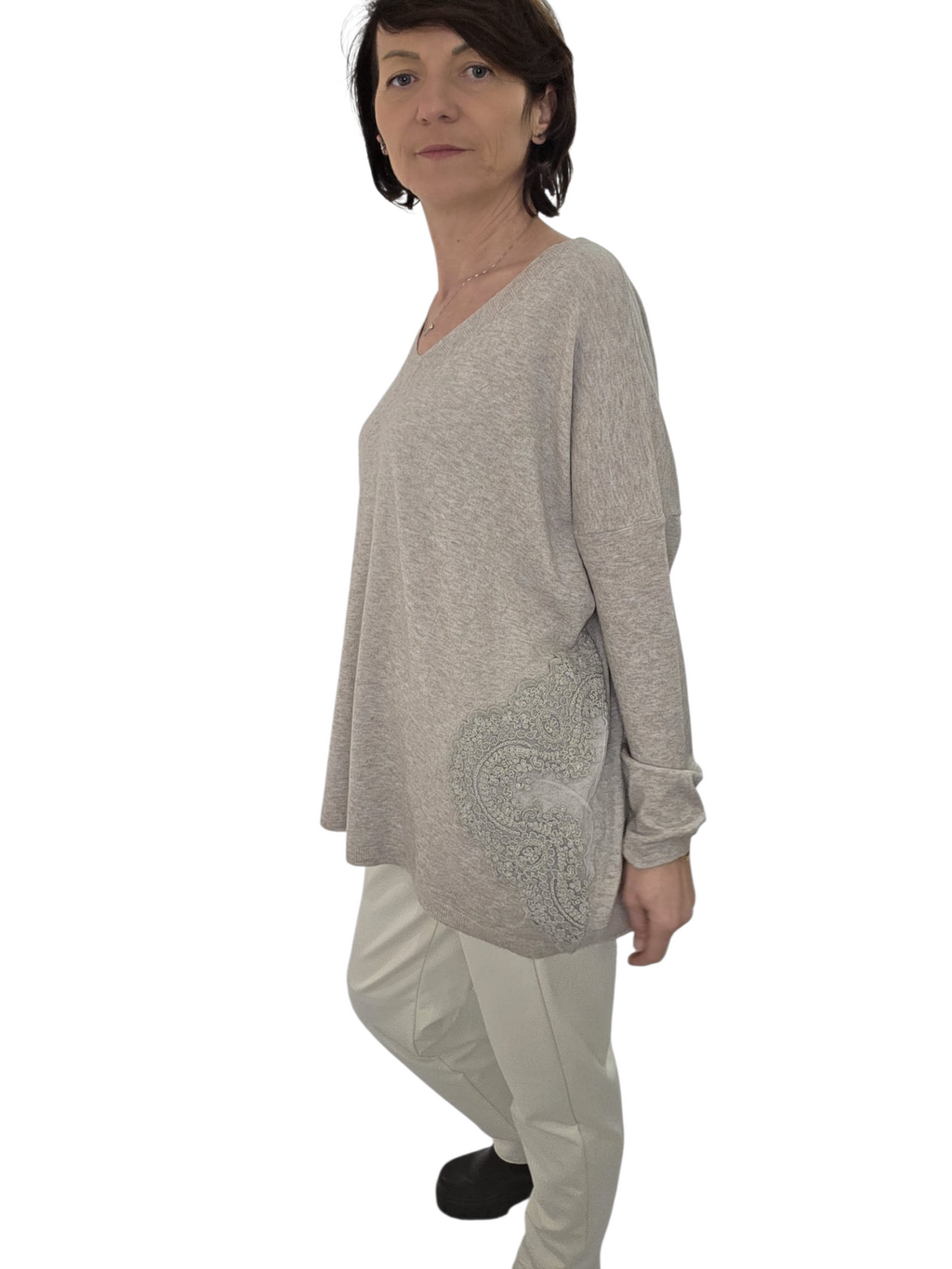 BLUSA OVER BIRDIE CORINZIO - CHEZ MOI